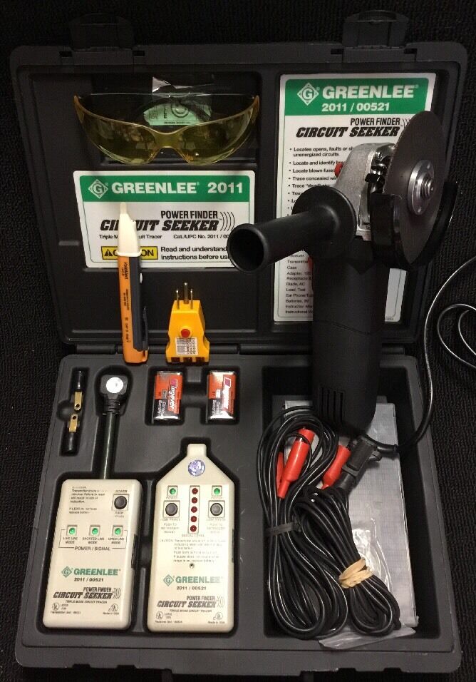 GREENLEE 2011/00521 FINDER CIRCUIT SEEKER, DISPLAY, FREE GRINDER,