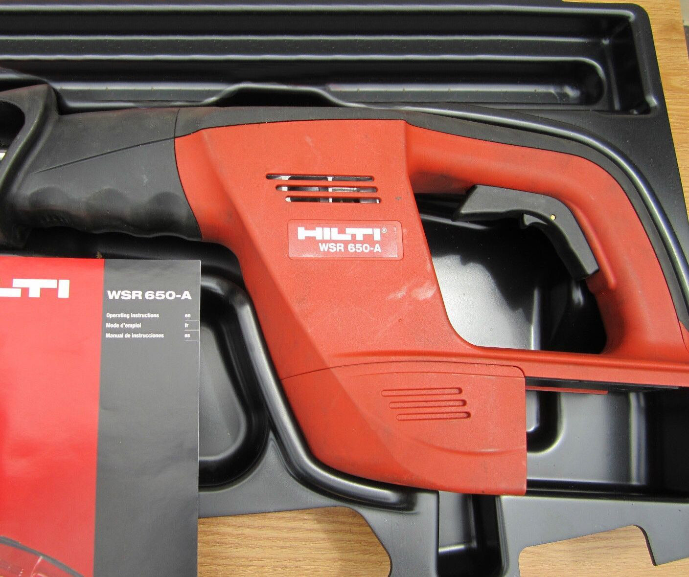 HILTI WSR 650-A 24V reciprocating saw BARE TOOL , FAST SHIPPING