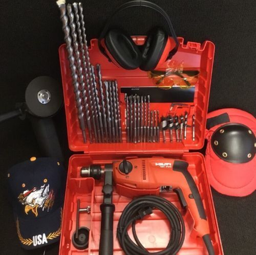 HILTI UH 700 HAMMER DRILL, NEW, FREE ANGLE GRINDER, A LOT OF EXTRAS