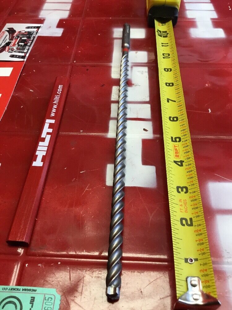 HILTI SDS PLUS 3/8" X 12" TE-CX, FREE EXTRAS, BRAND NEW