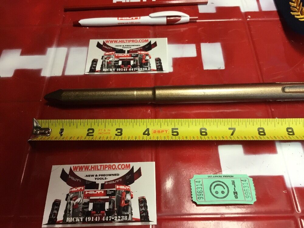 HILTI CHISEL POINTED SDS MAX 11-1/2" PREOWNED
