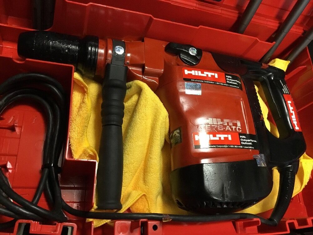 HILTI TE 76-ATC PREOWNED, FREE LASER METER, BITS, A LOT OF EXTRAS, FAST SHIP