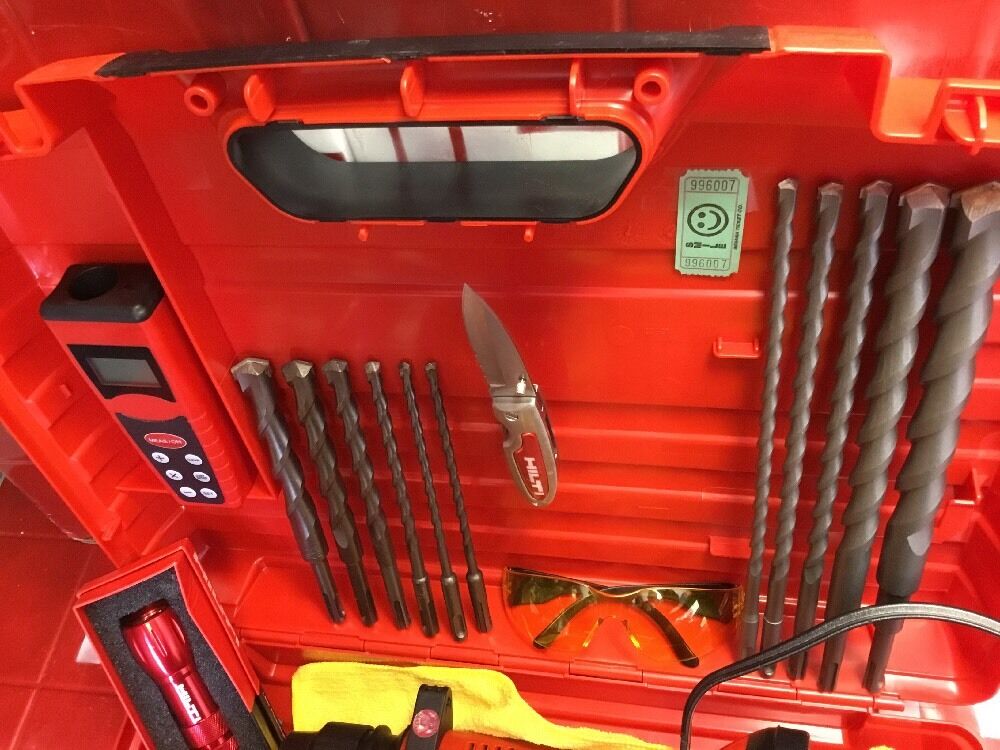 HILTI TE 6 S Preowned Excellent Condition, Free Bits Knife Flashlight Laser