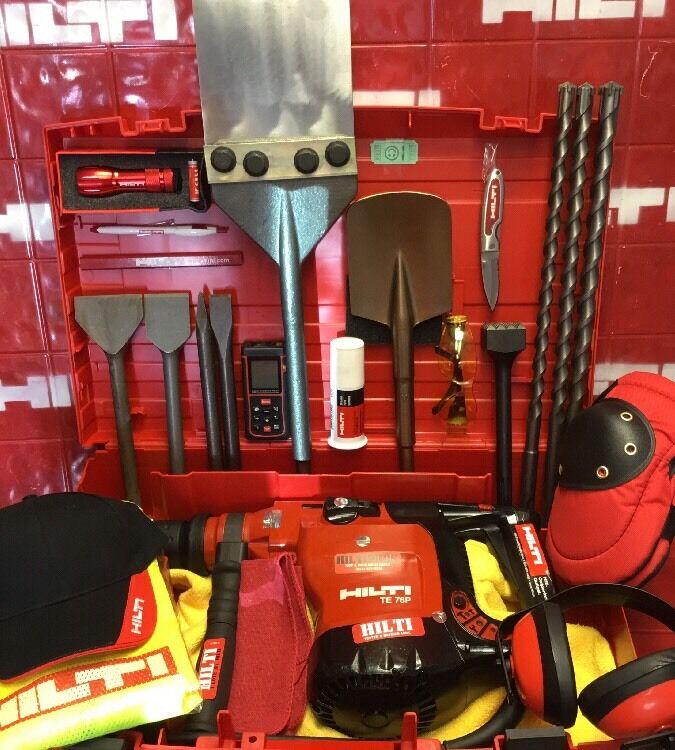 HILTI TE 76P, PREOWNED, EXCELLENT CONDITION, FREE DISTANCE METER, FAST SHIPPING