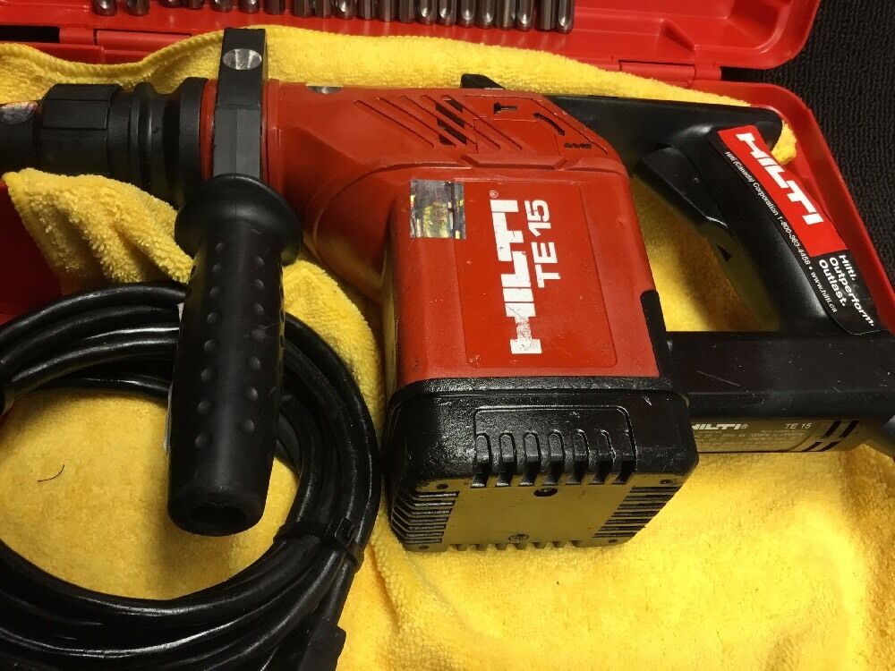 HILTI TE 15, GREAT CONDITION, FREE ANGLE GRINDER, BITS, EXTRAS