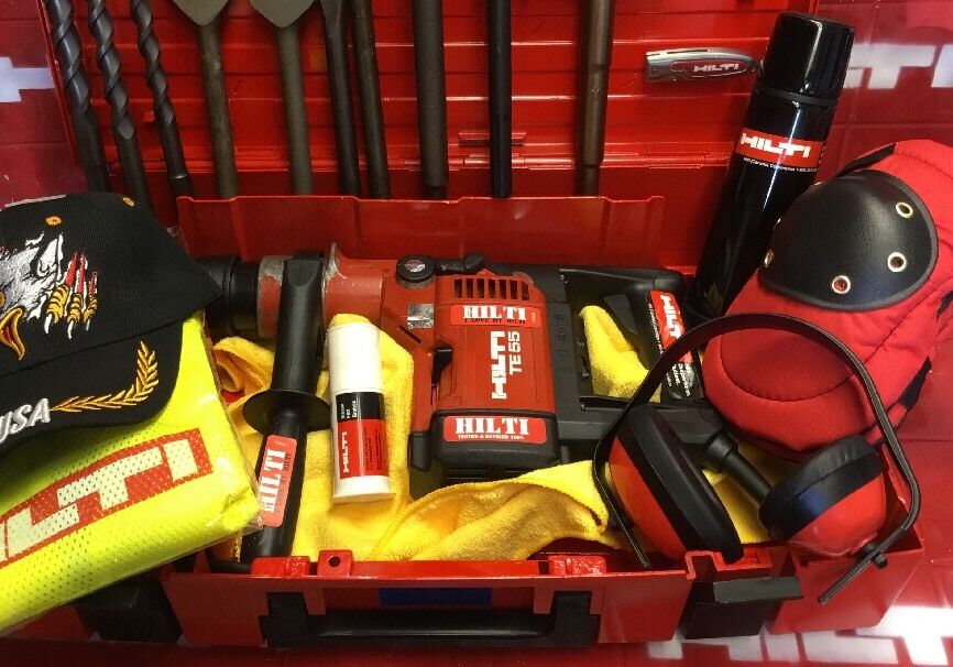 HILTI TE 55, L@@K, EXCELLENT CONDITION, FREE HILTI THERMO & EXTRAS, FAST SHIP