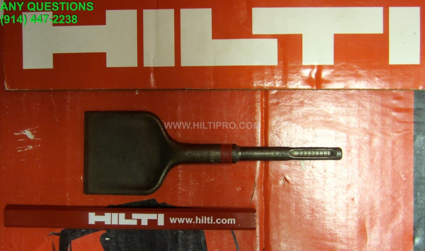 HILTI TE-CP WIDE FLAT CHISEL 2-3/8" X 7", SDS PLUS ,FREE PEN & PENCIL, FAST SHIP