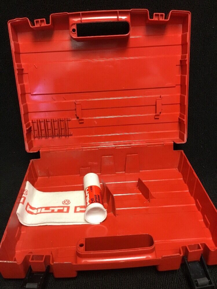 HILTI TE 5 ORIGINAL CASE, PREOWNED, (Only Case), FREE HILTI GREASE