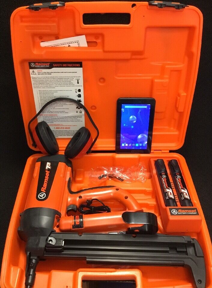 RAMSET T3 MAG, GAS TOOL, BRAND NEW, FREE TABLET, EAR MUFFS, FAST SHIP