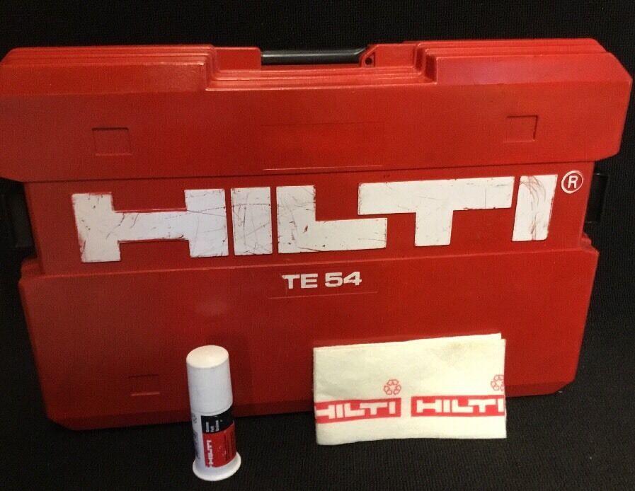 HILTI TE 54 ORIGINAL CASE - (CASE ONLY), PREOWNED, GREASE FOR FREE, FAST SHIP