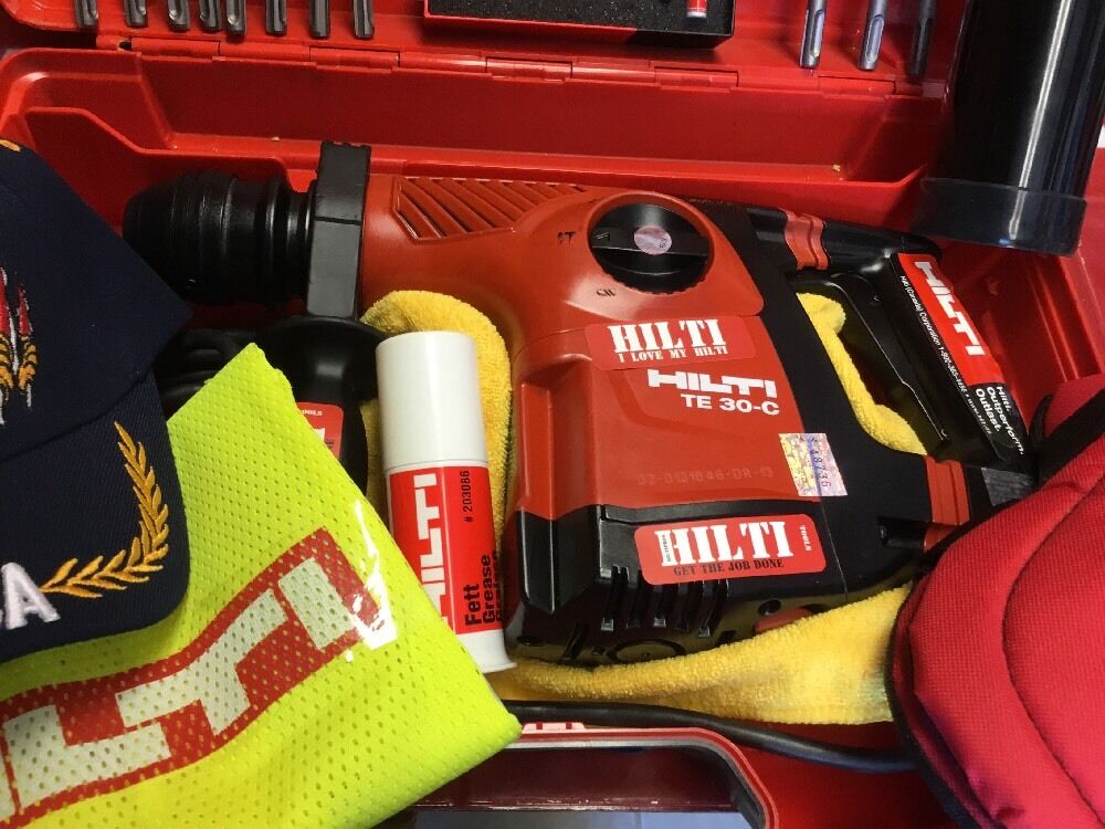 HILTI TE 30-C, STRONG, FREE DRILLS & CHISELS