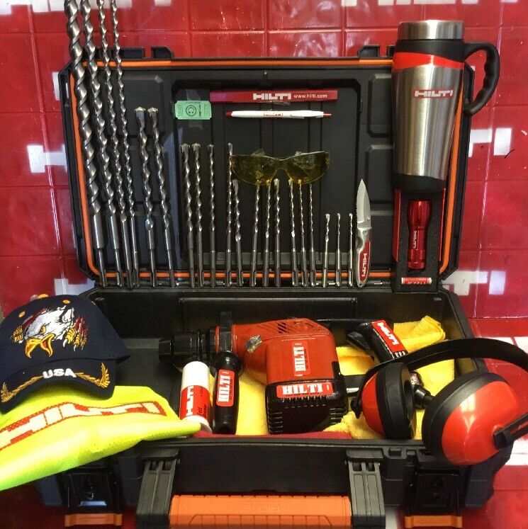 HILTI TE 15 HAMMER DRILL, FREE HILTI COFFE MUG, STRONG