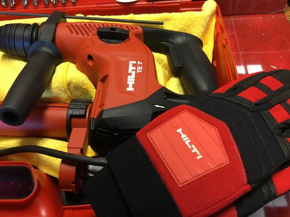 HILTI TE 7, BRAND NEW, WITH TE DRS-M, FREE EXTRAS, STRONG