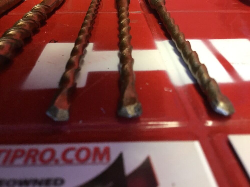 HILTI DRILL BIT 1/4", 3/8" SDS PLUS, SET OF 5