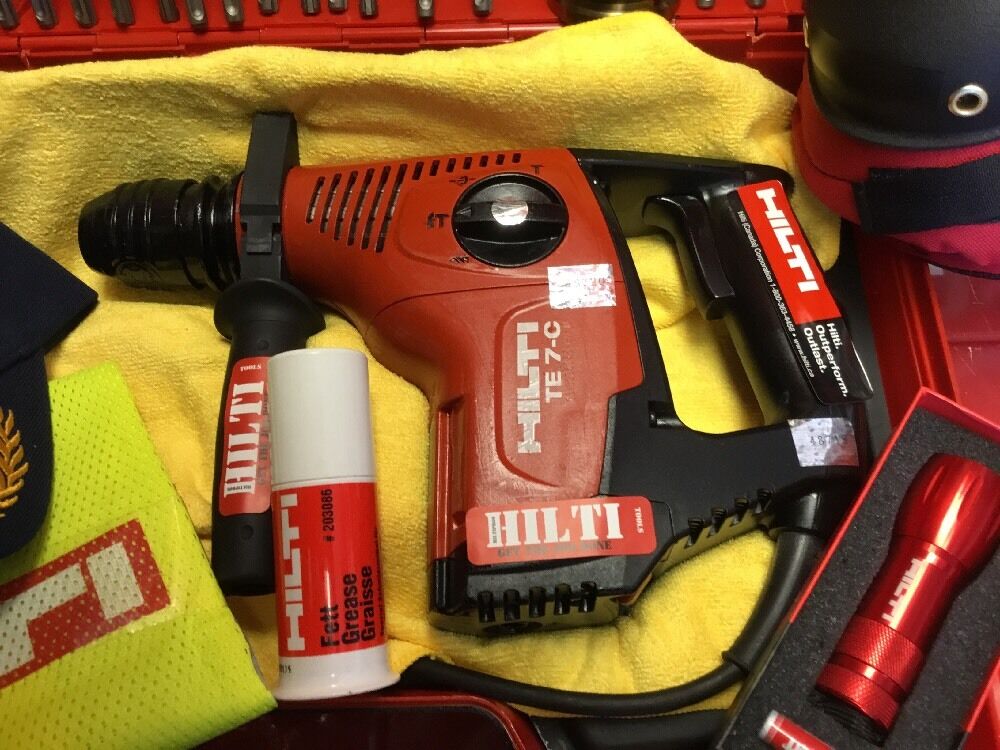 HILTI TE 7-C HAMMER DRILL, DURABLE, GERMANY, FREE EXTRAS