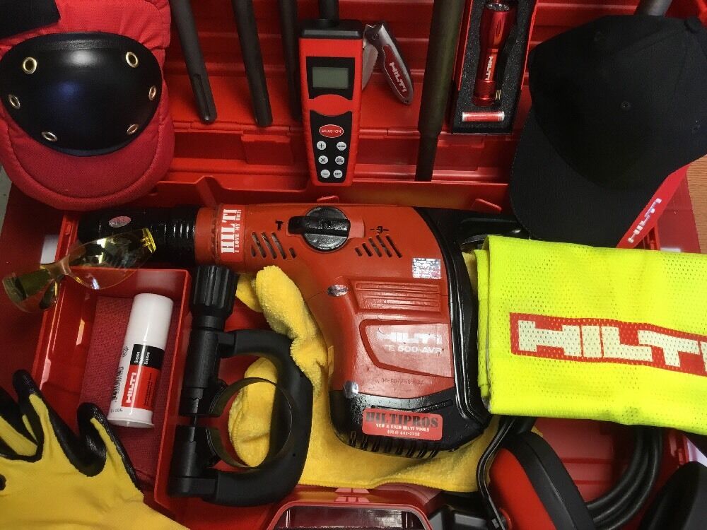 HILTI TE 500 AVR PREOWNED, NICE CONDITION, LOAD, FREE EXTRAS, DURABLE, FAST SHIP