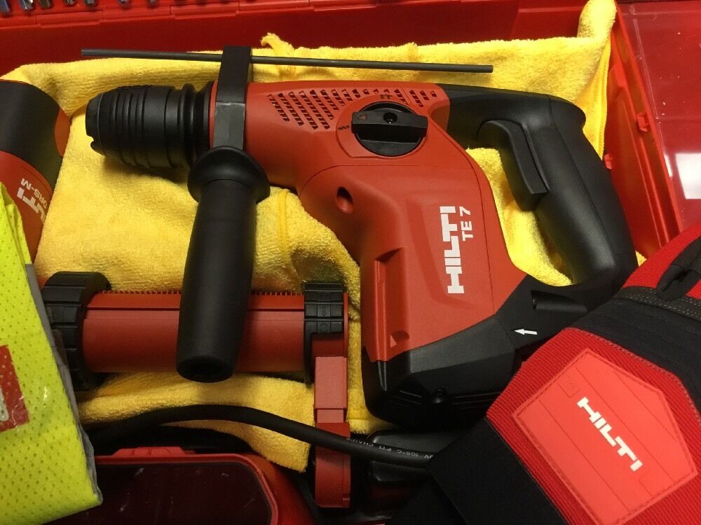 HILTI TE 7, BRAND NEW, WITH TE DRS-M, FREE EXTRAS, STRONG