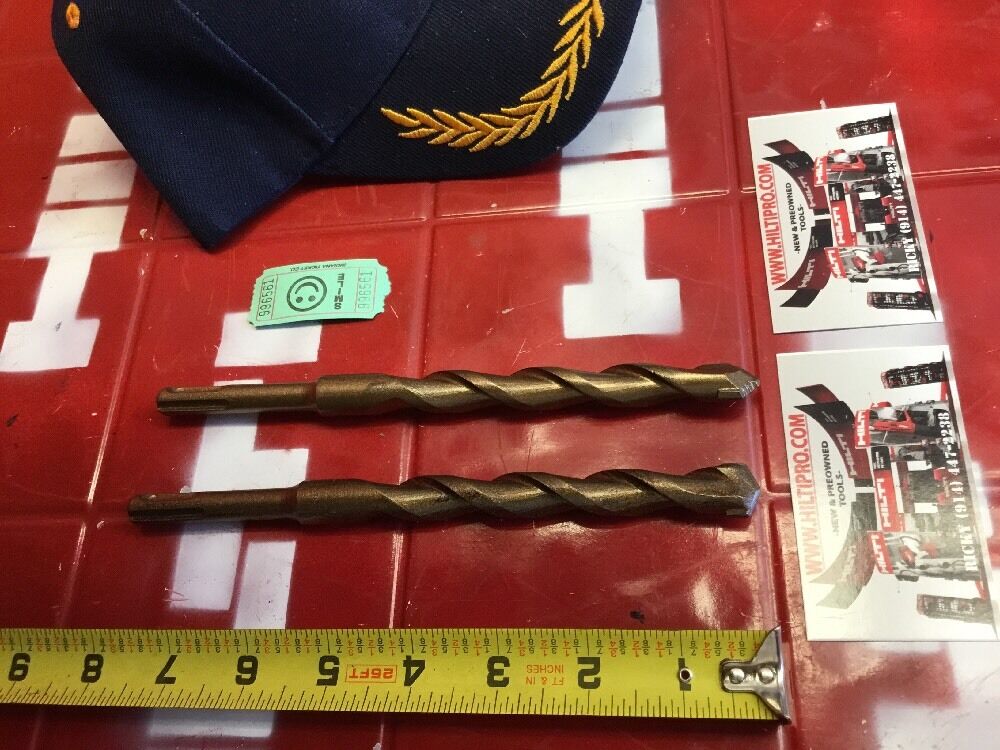 HILTI DRILL BIT 5/8" X 8" SDS PLUS, SET OF 2