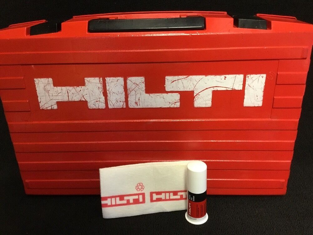 HILTI TE 6-A (ONLY CASE) ORIGINAL, PREOWNED ,FREE HILTI GREASE, FAST SHIP