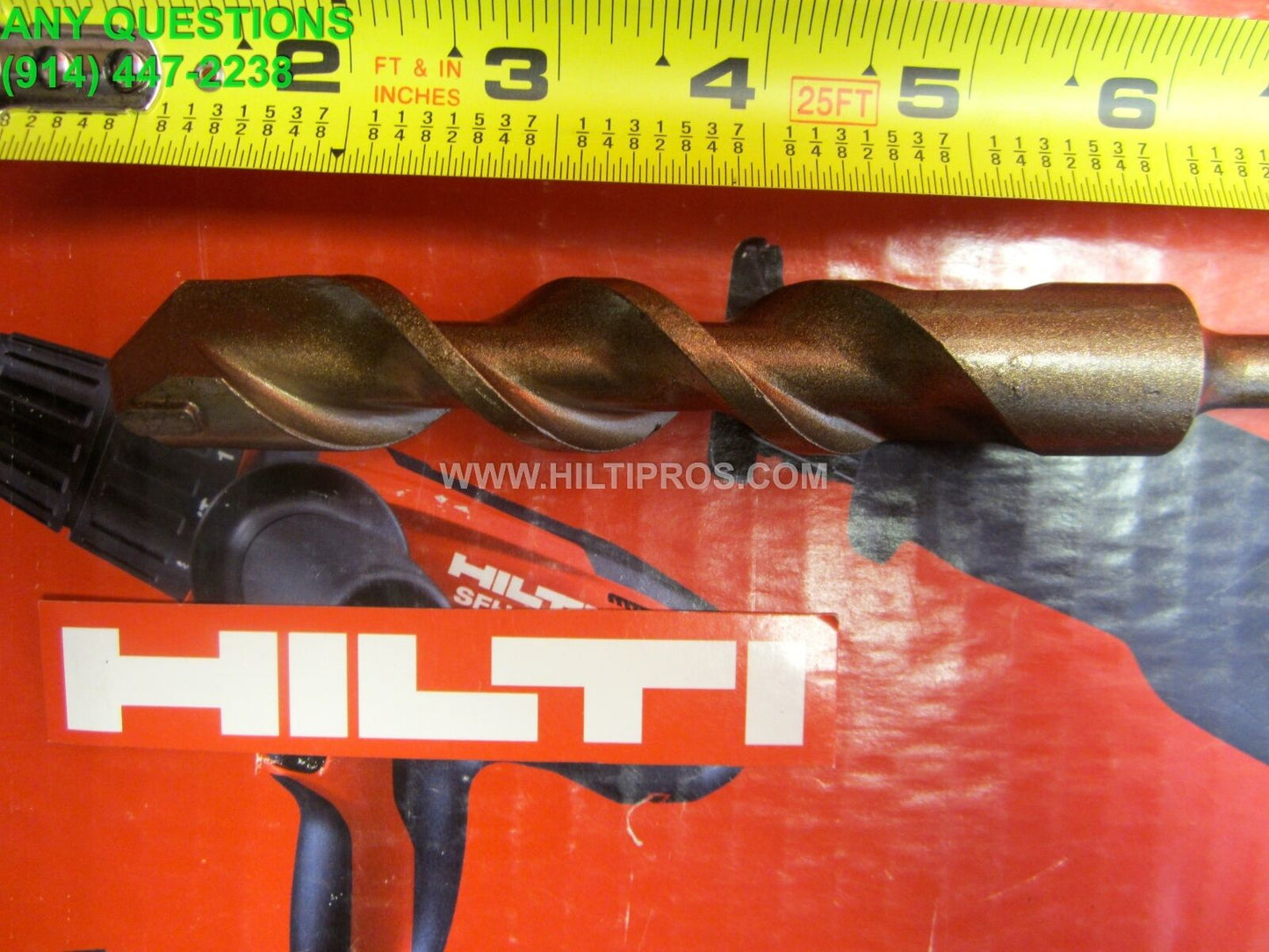 HILTI TE-C 1" X 8", BRAND NEW, MADE IN GERMANY, FREE HILTI PENCIL, FAST SHIPPING