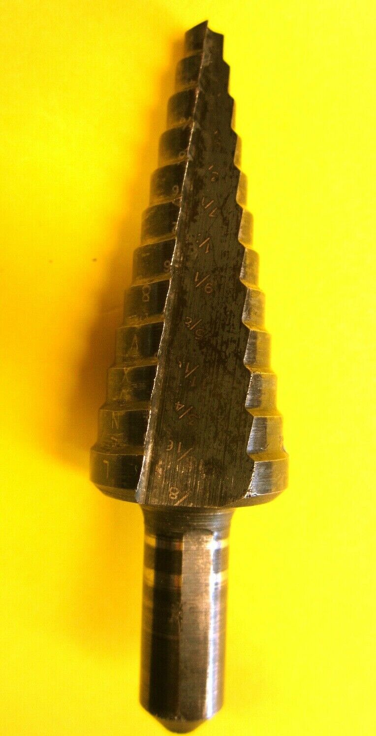 Lenox 30908-VB8 Vari-Bit 3/16" to 7/8" Step Drill Bit with 3/8" Shank, free ship