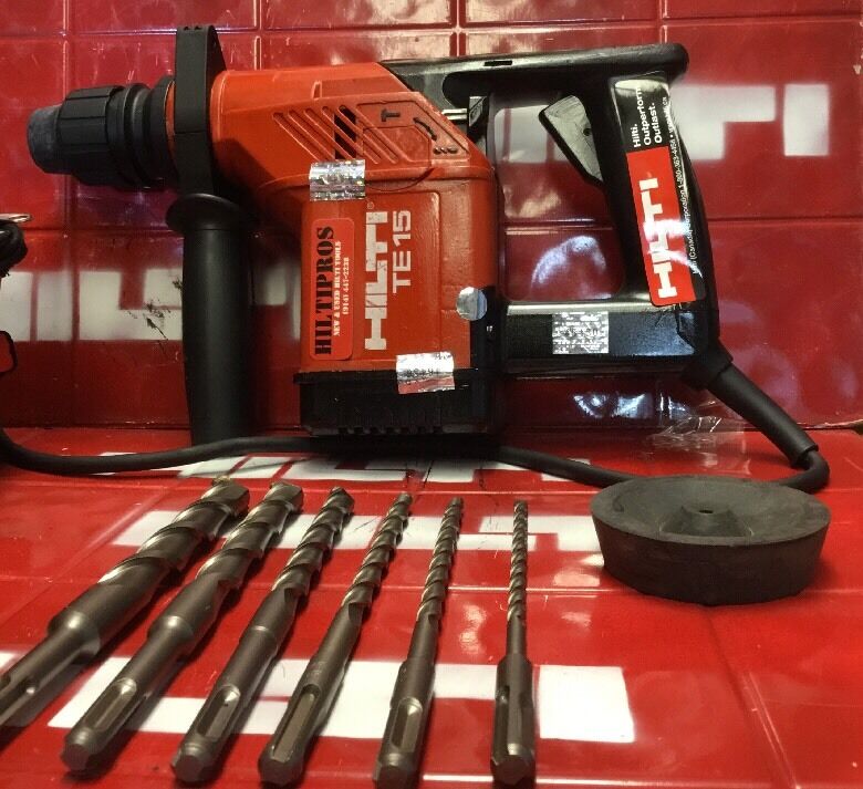 HILTI TE 15 HAMMER DRILL, PREOWNED