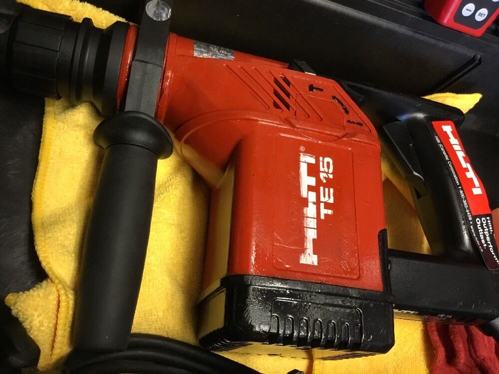 HILTI TE 15 PREOWNED, FREE LASER METER, BITS AND EXTRAS