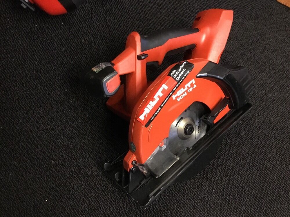 HILTI SCM 18-A, PREOWNED , FREE COFFEE MUG, A LOT OF EXTRAS