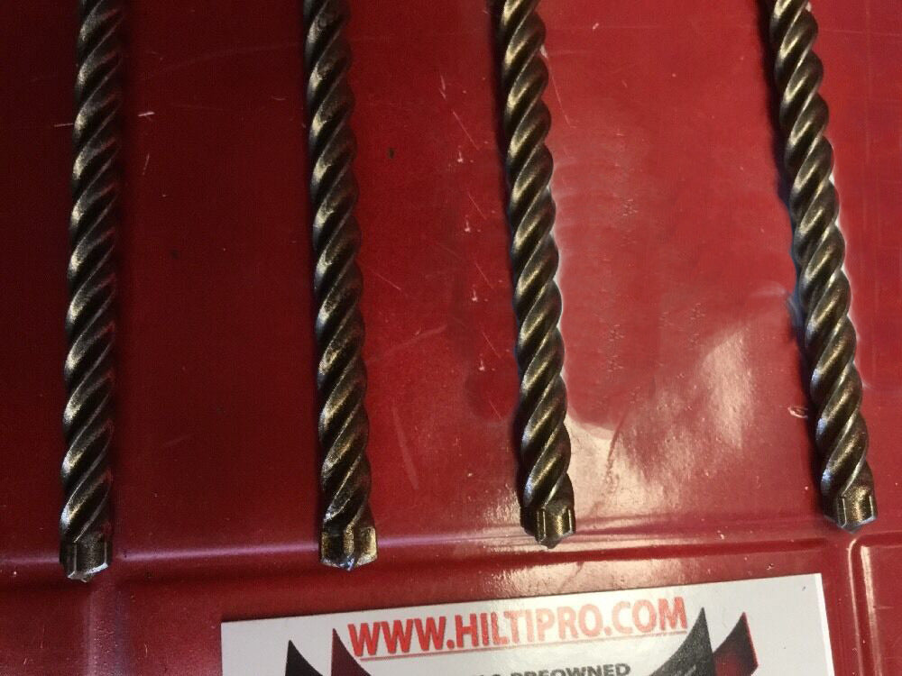 HILTI TE-CX 5/16" X 6-1/2" SDS PLUS SET OF 4, L@@K, GREAT, FREE HAT, FAST SHIP