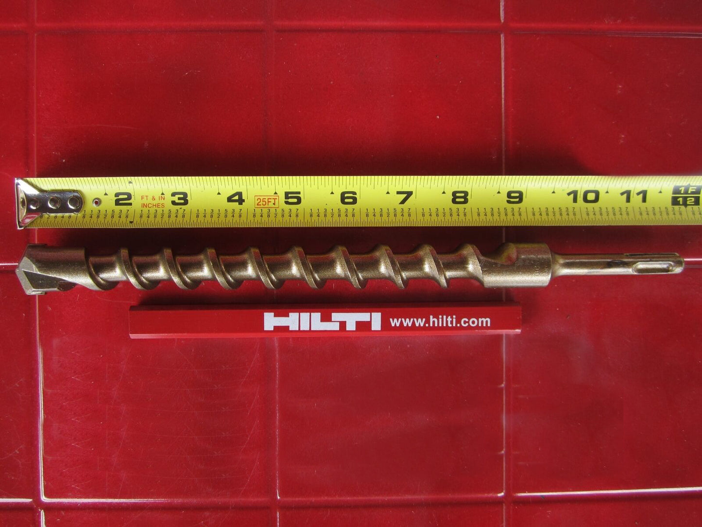 HILTI TE-C 7/8 x 11", SDS PLUS, PREOWNED,FREE HILTI PENCIL,L@@K, FAST SHIPPING