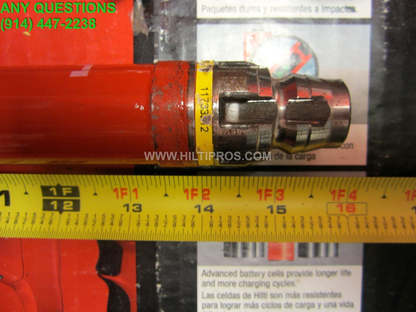 HILTI DIAM CORE BIT DD-BI 1-1/4" X 16", BRAND NEW