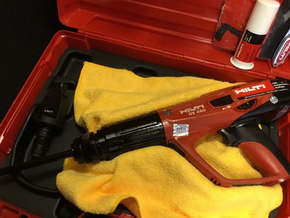 HILTI DX 460 POWDER ACTUATED, PREOWNED