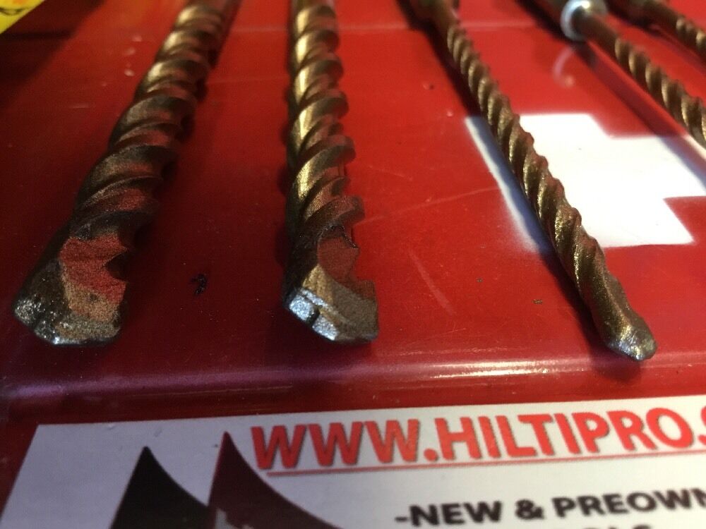 HILTI DRILL BIT 3/8", 3/16" SDS PLUS, SET OF 5,