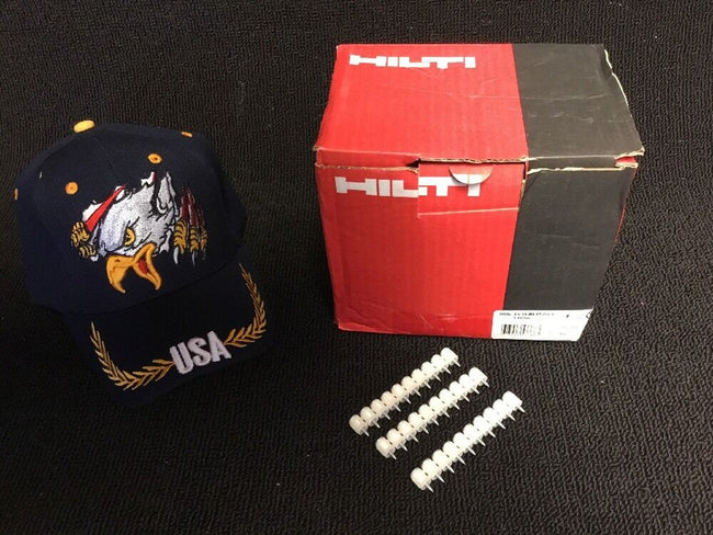 HILTI X-U 15 MX SP (5/8") Collated Fastener, Box 1000 Units, Free Hat, Fast Ship