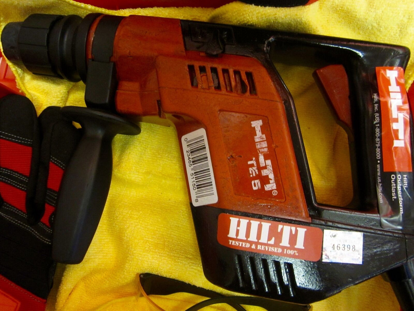 HILTI TE 5 HAMMER DRILL, STRONG, FREE DRILL BITS & CHISELS