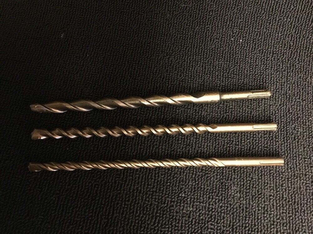 HILTI - DEWALT SET OF BITS SDS PLUS 5/16", 1/2", 3/8", PREOWNED, HAT