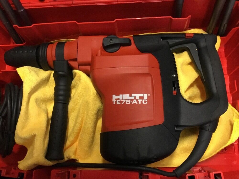 HILTI TE 76-ATC BRAND NEW, 230V, FREE ANGLE GRINDER, BITS AND CHISELS, FAST SHIP