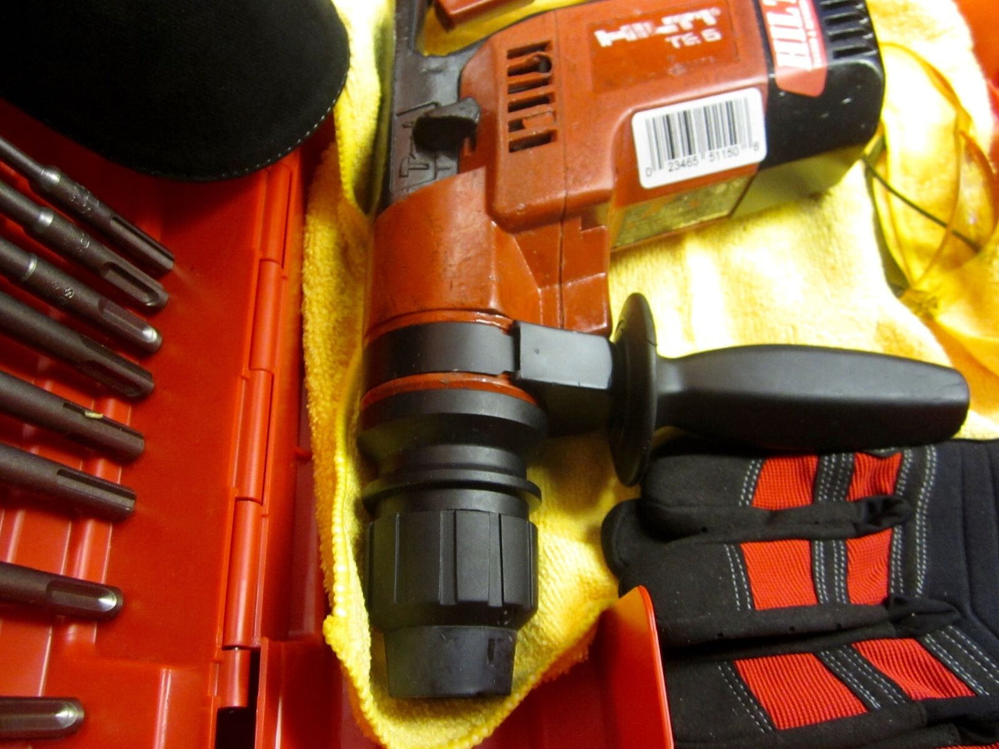 HILTI TE 5 HAMMER DRILL, STRONG, FREE DRILL BITS & CHISELS