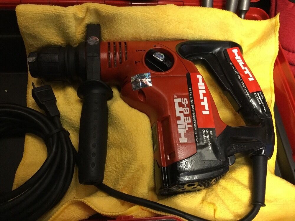 HILTI TE 6-S PREOWNED, FREE COFFEE MUG, LOT OF EXTRAS