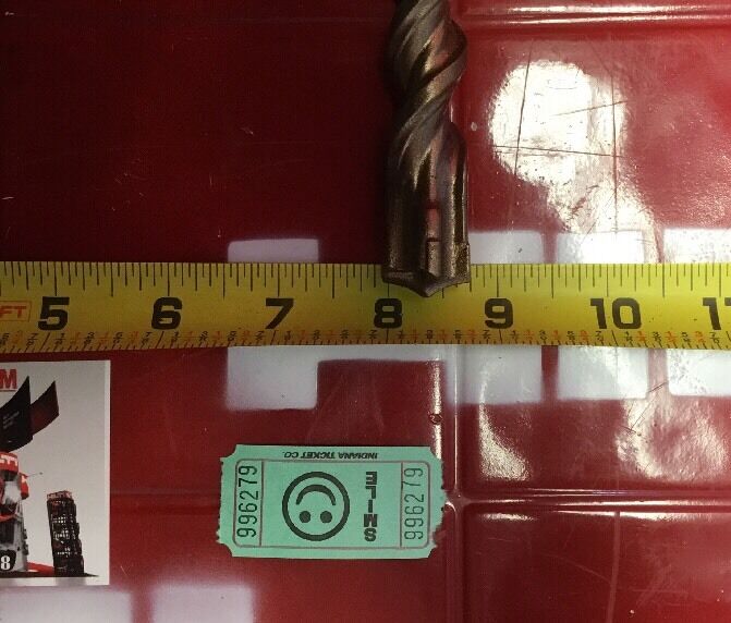 HILTI BIT SDS MAX 3/4" X 13-1/2" PREOWNED