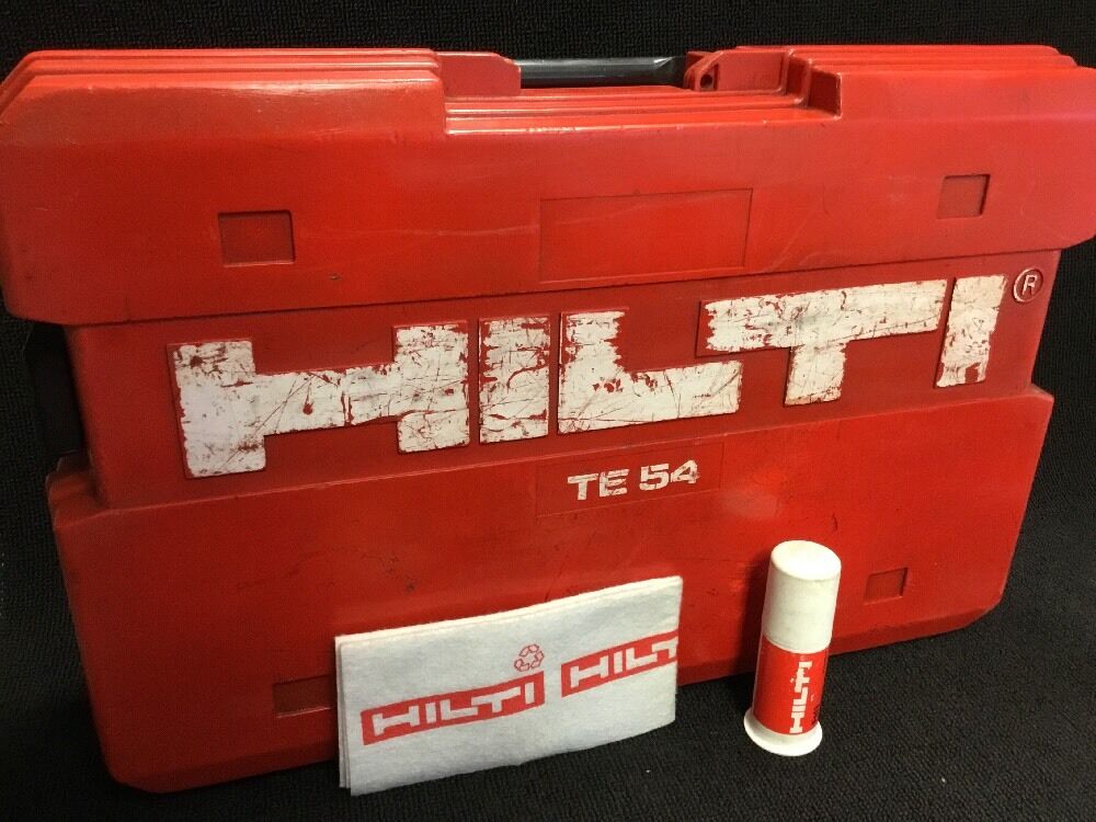 HILTI TE 54 ORIGINAL CASE, PREOWNED, (ONLY CASE), FREE GREASE, FAST SHIP