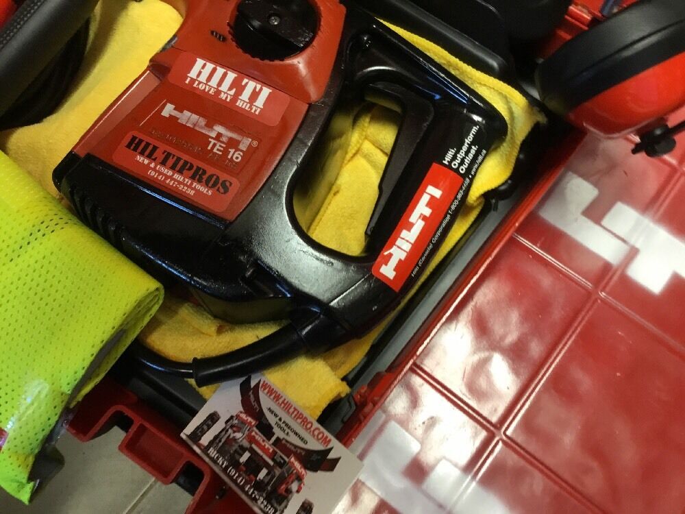 HILTI TE 16 PREOWNED, Excellent Condition, With Free Extras