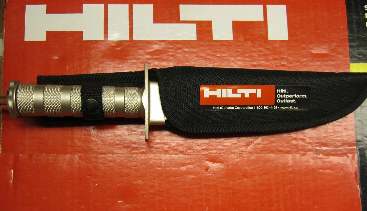 HILTI 8" HUNTING/SURVIVAL KNIFE, BRAND NEW, COME WITH SURVIVAL KIT