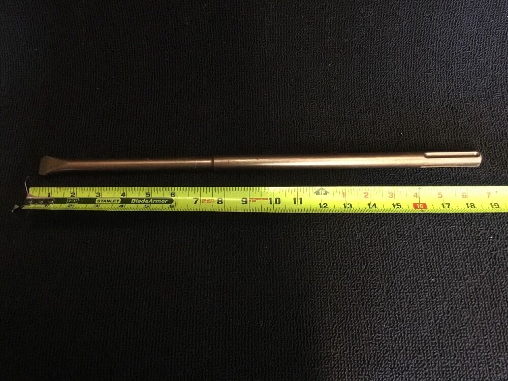 HILTI CHISEL WIDE FLAT SDS MAX 7/8" X 19" PREOWNED