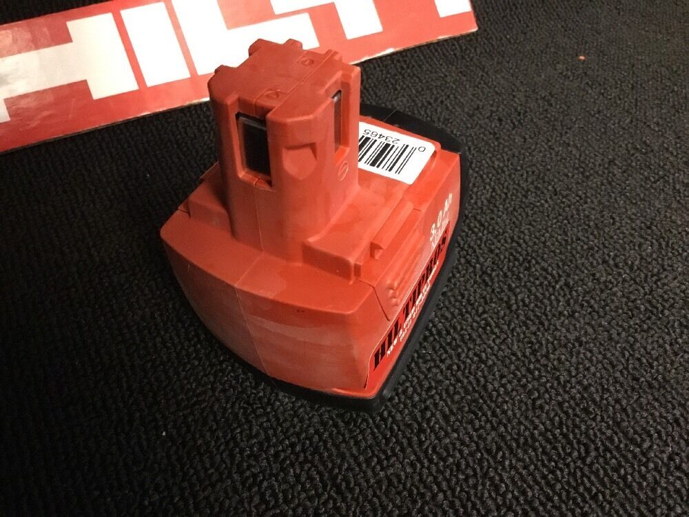 HILTI BATTERY SFB 155 3.0 AH, DISPLAY, FREE HAT INCLUDED