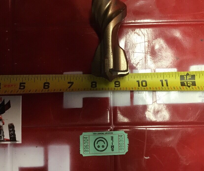 HILTI BIT SDS MAX 1-1/2" X 22" PREOWNED,