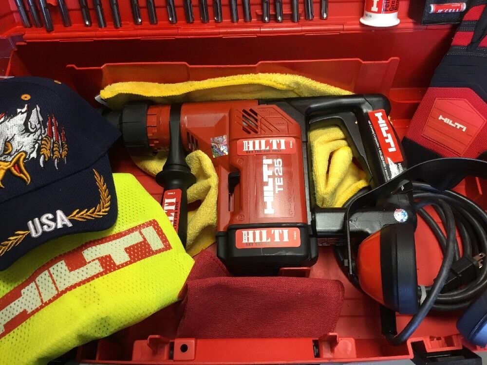 HILTI TE 25, MADE IN GERMANY, PREOWNED, FREE EXTRAS