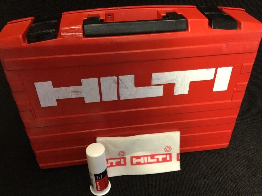 HILTI TE 15 CASE (THIS IS ONLY CASE), PREOWNED, HILTI GREASE INCLUDED