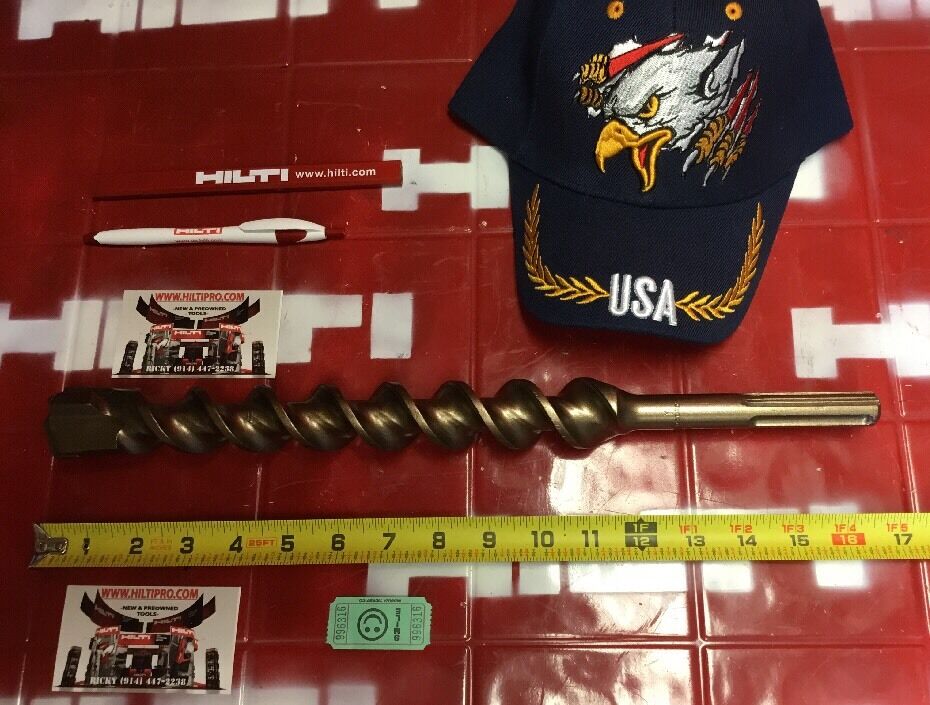 HILTI BIT SDS MAX 1-1/2" X 16-1/2" PREOWNED