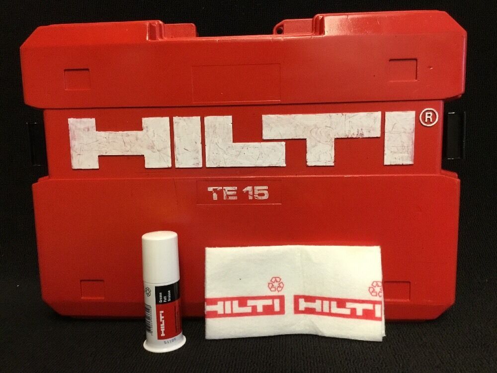 HILTI TE 15 (ONLY CASE), PREOWNED, FREE HILTI GREASE